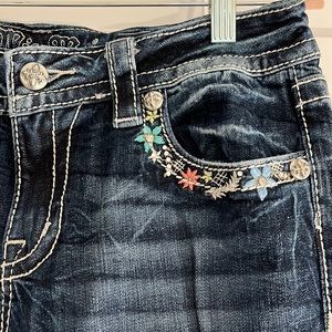 Floral Miss Me jeans